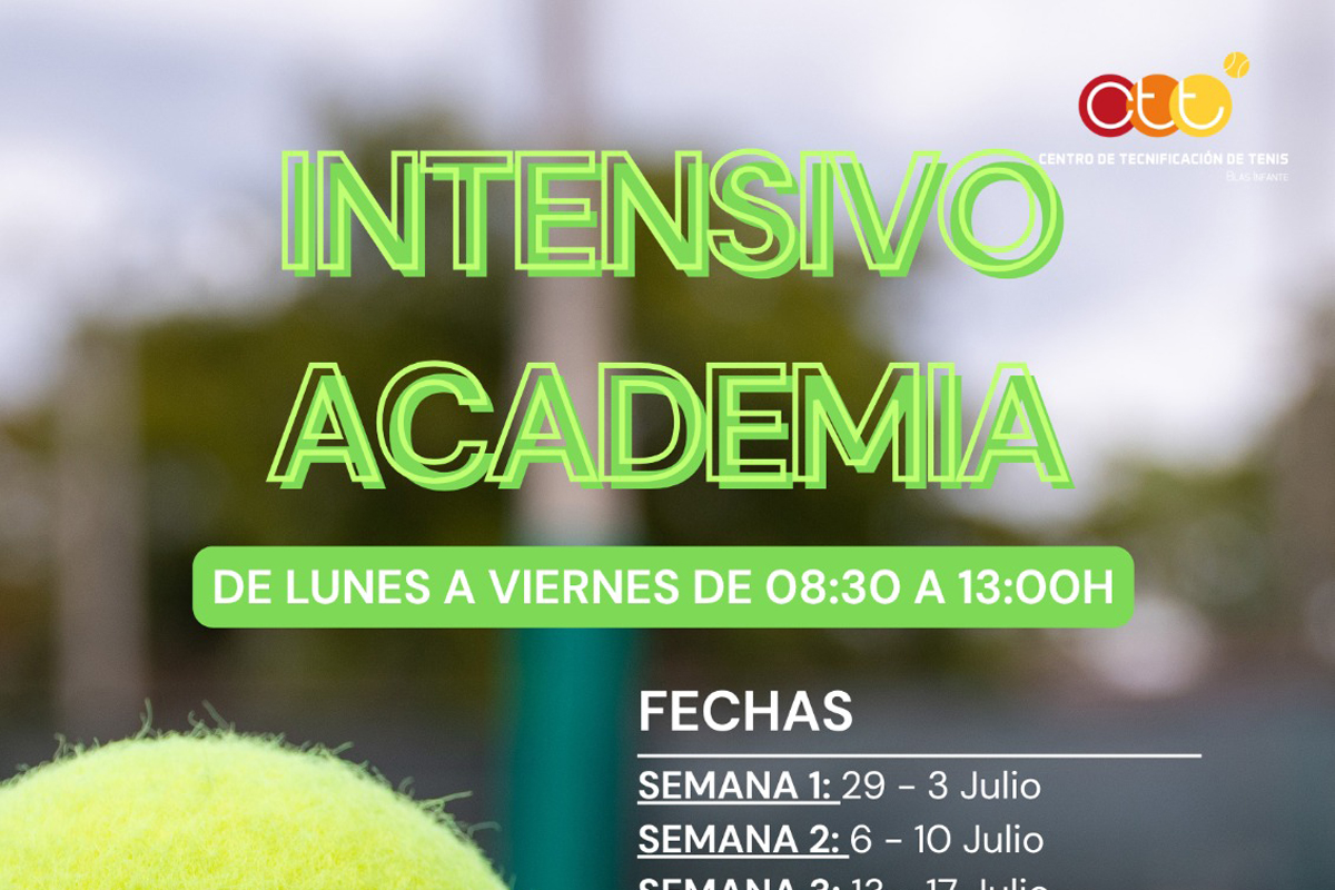 Intensivo Academia en el CTT Blas Infante en Sevilla, durante el verano 2026
